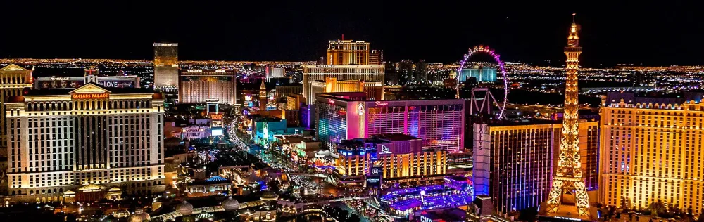 las vegas at night